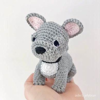 Made to Order FRENCH BULLDOG crochet amigurumi