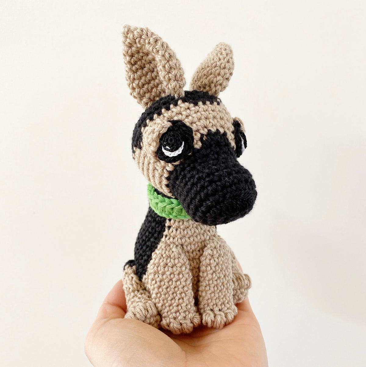 Made to Order GERMAN SHEPHERD crochet amigurumi