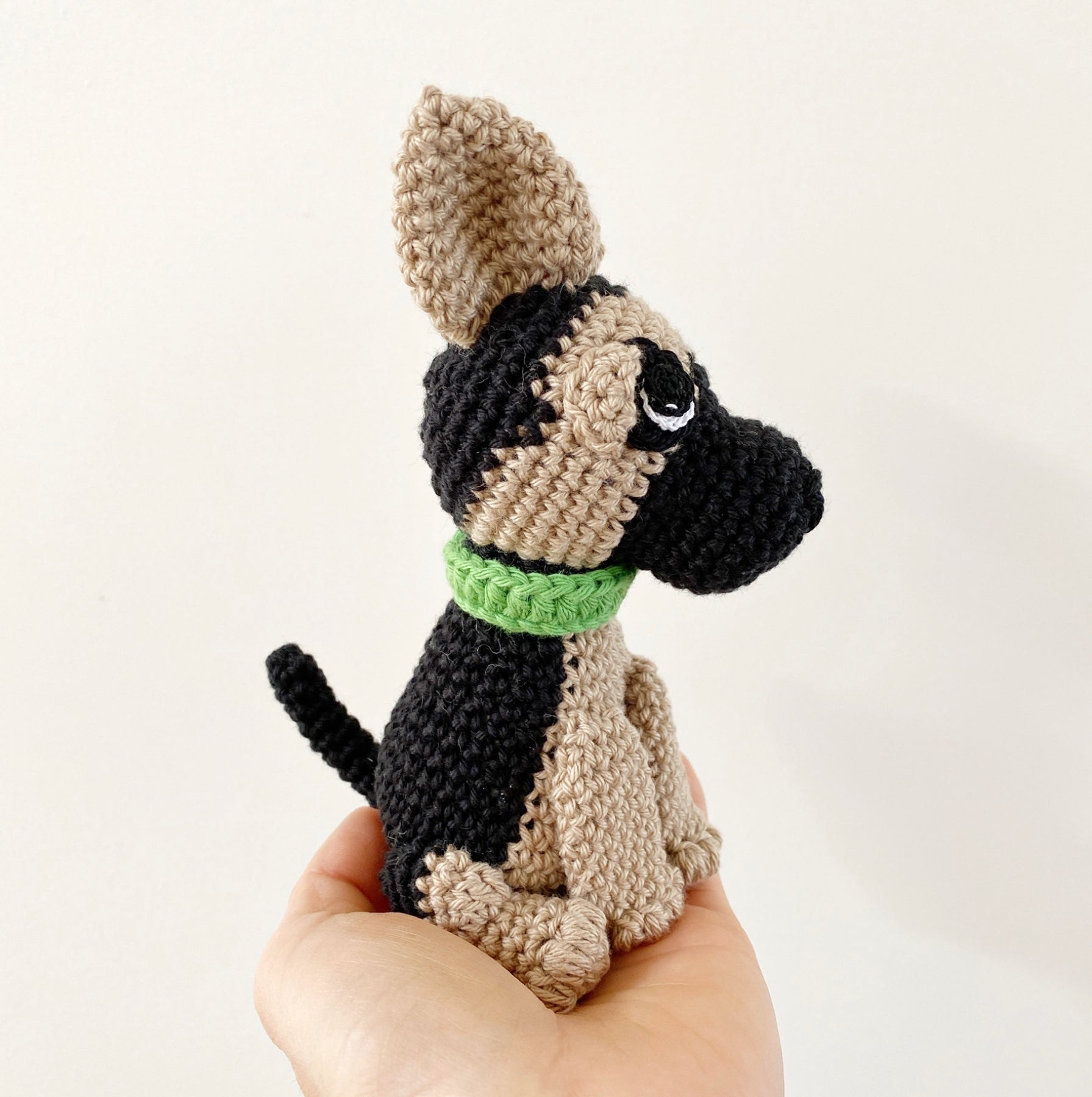 Made to Order GERMAN SHEPHERD crochet amigurumi