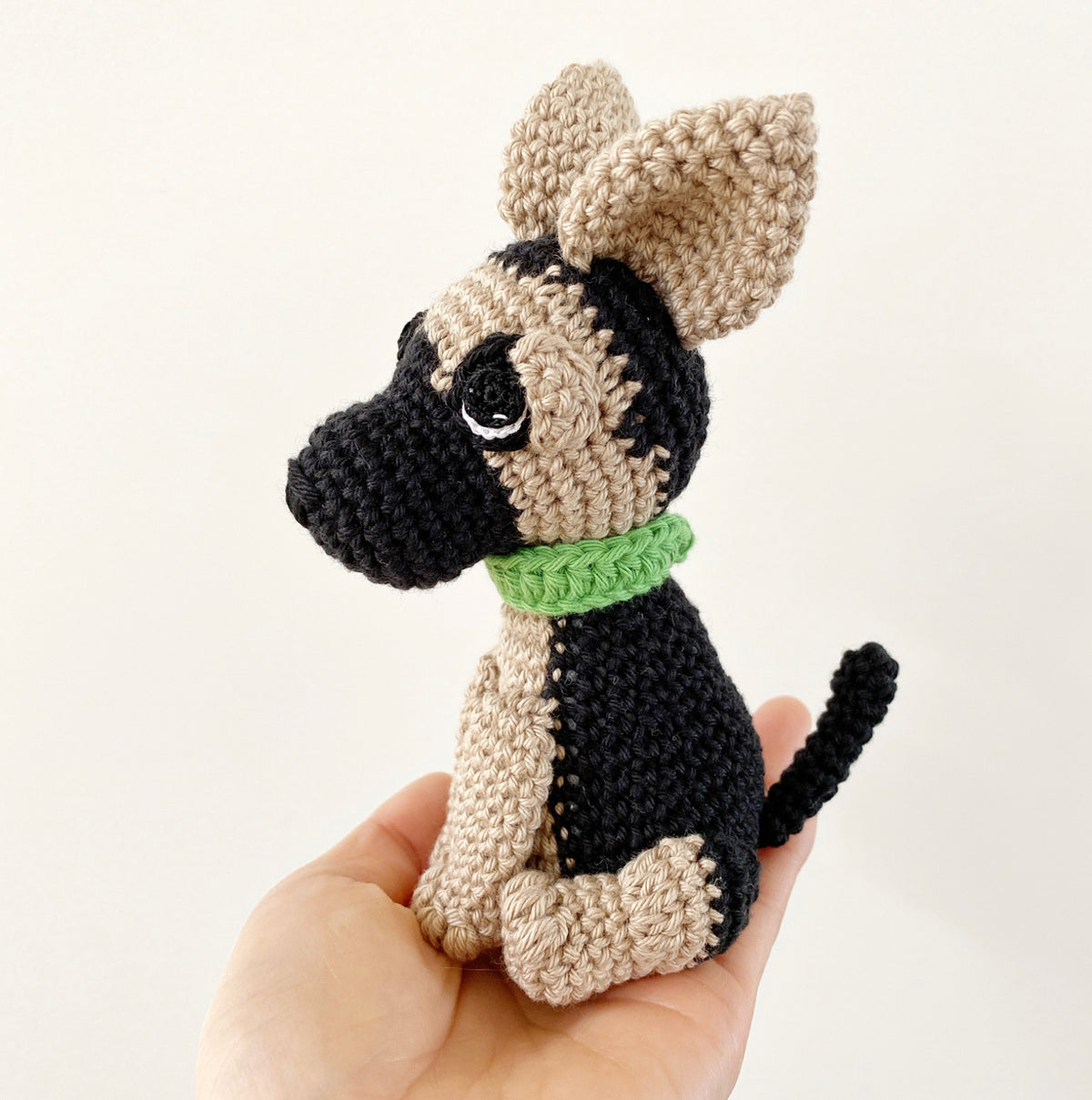 Made to Order GERMAN SHEPHERD crochet amigurumi