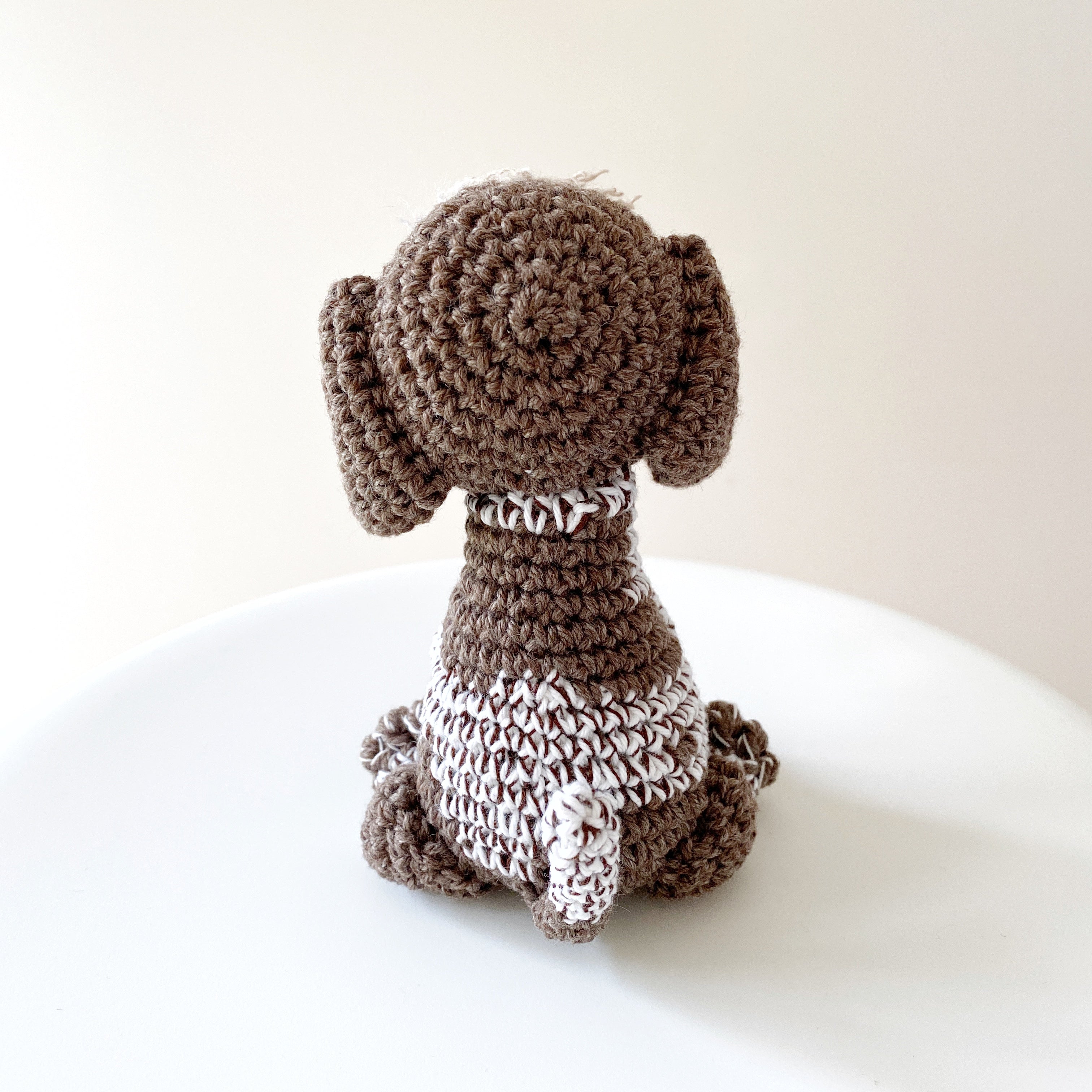 Made to Order GERMAN WIREHAIRED POINTER crochet amigurumi