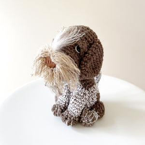 Made to Order GERMAN WIREHAIRED POINTER crochet amigurumi