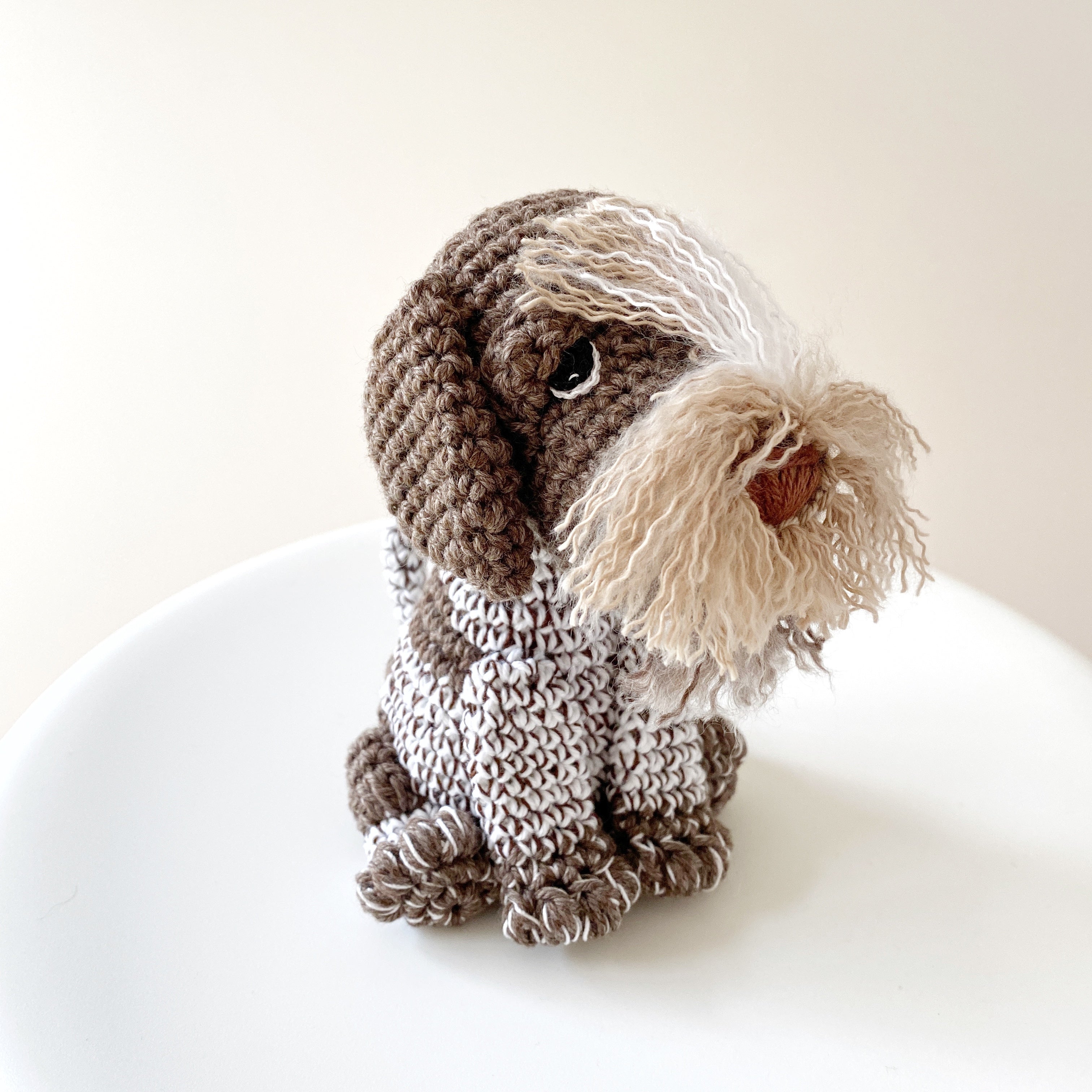 Made to Order GERMAN WIREHAIRED POINTER crochet amigurumi