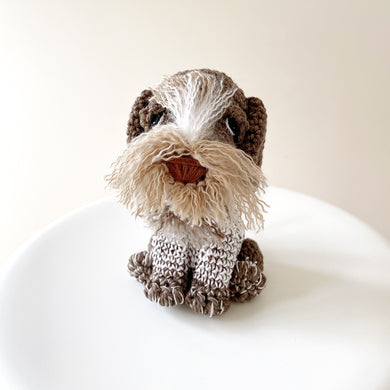 Made to Order GERMAN WIREHAIRED POINTER crochet amigurumi