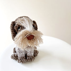 Made to Order GERMAN WIREHAIRED POINTER crochet amigurumi