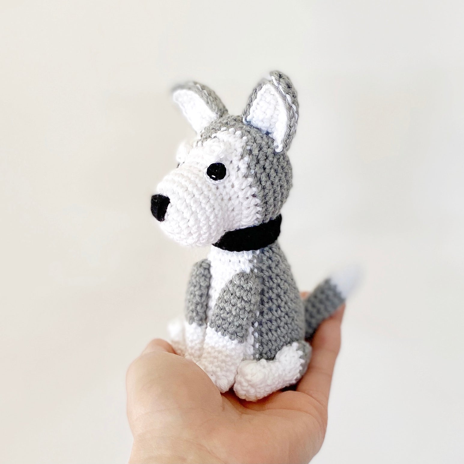 Made to Order HUSKY crochet amigurumi