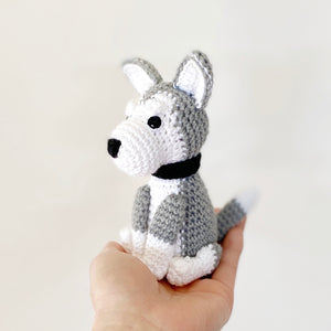 Made to Order HUSKY crochet amigurumi