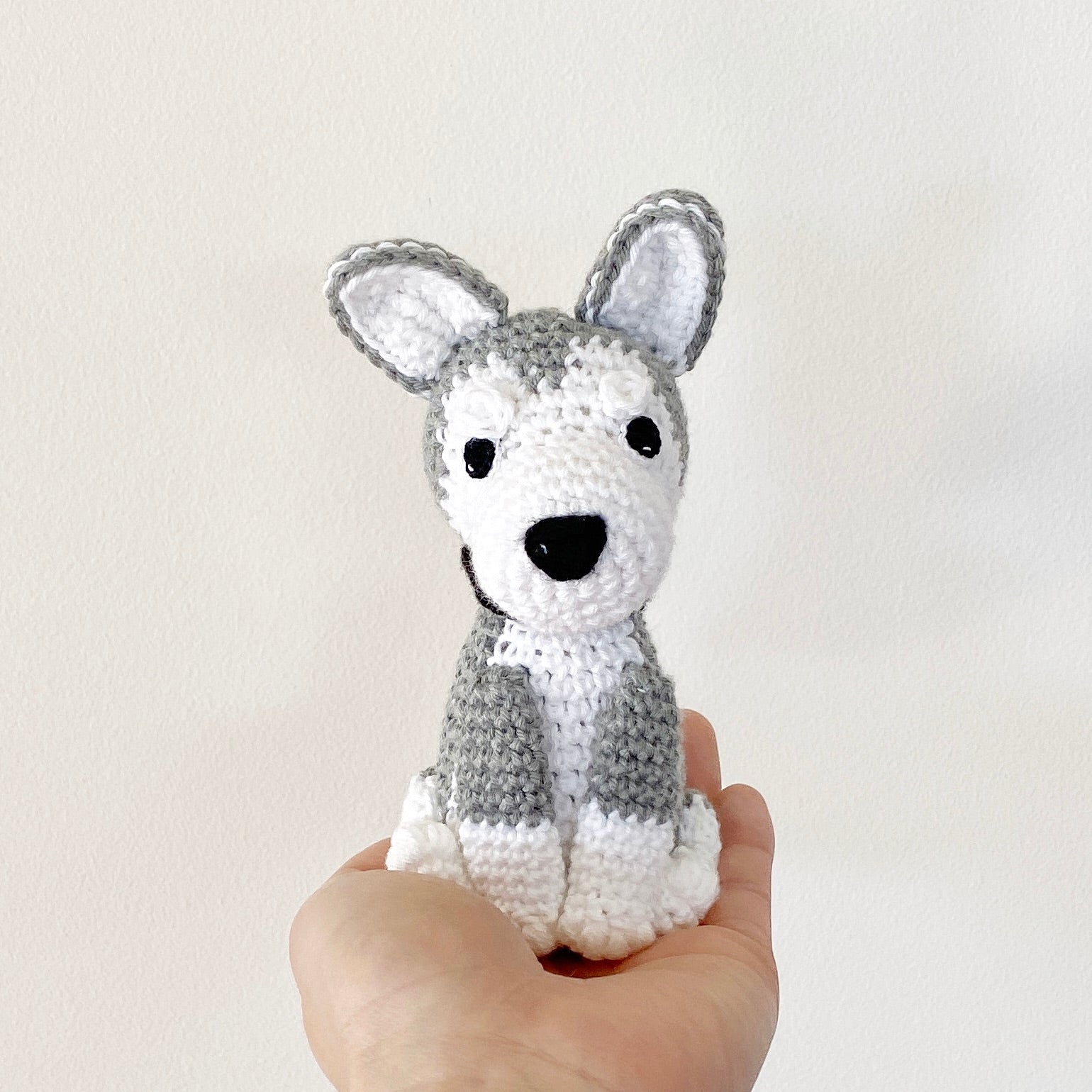 Made to Order HUSKY crochet amigurumi
