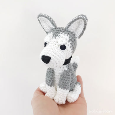 Made to Order HUSKY crochet amigurumi