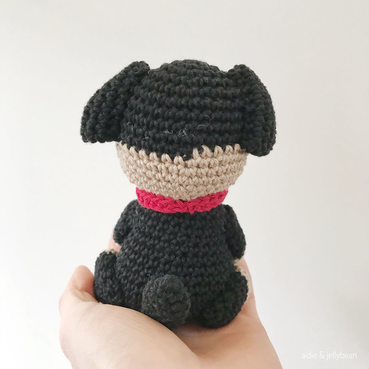AMIGURUMI PATTERN/ tutorial (English) Amigurumi Rottweiler Dog - "Rex the Rottweiler Puppy" pdf - US terminology