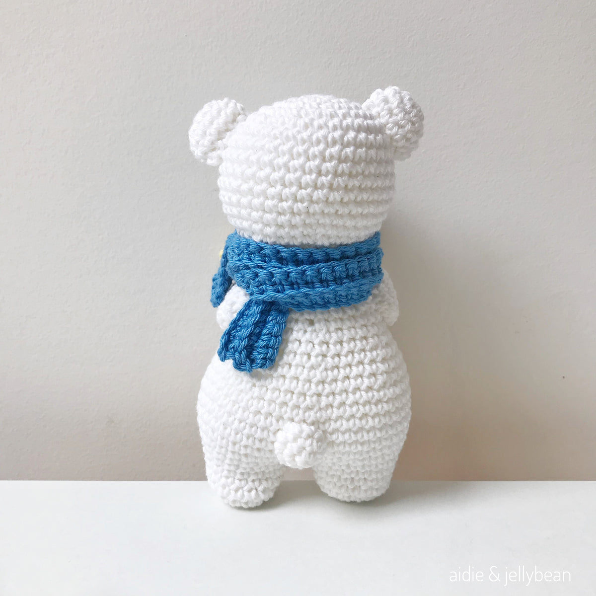AMIGURUMI PATTERN/ tutorial (English) Amigurumi Polar Bear - "Astro the Polar Bear" pdf - US terminology