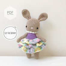 Load image into Gallery viewer, AMIGURUMI PATTERN/ tutorial (English) Amigurumi Bunny - &quot;Lily the Bunny&quot; pdf - US terminology