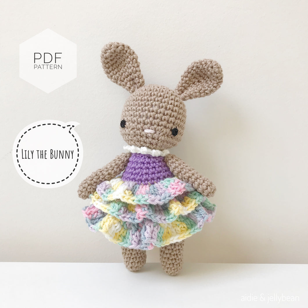 AMIGURUMI PATTERN/ tutorial (English) Amigurumi Bunny - 