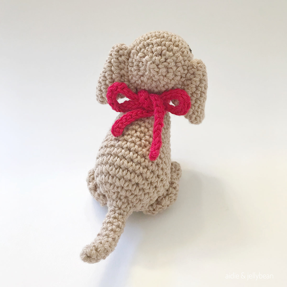 AMIGURUMI PATTERN/ tutorial (English) Amigurumi Dachshund Dog - "Daisy the Dachshund Puppy" pdf - US terminology