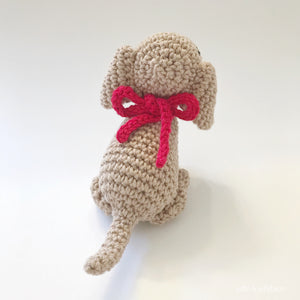 AMIGURUMI PATTERN/ tutorial (English) Amigurumi Dachshund Dog - "Daisy the Dachshund Puppy" pdf - US terminology