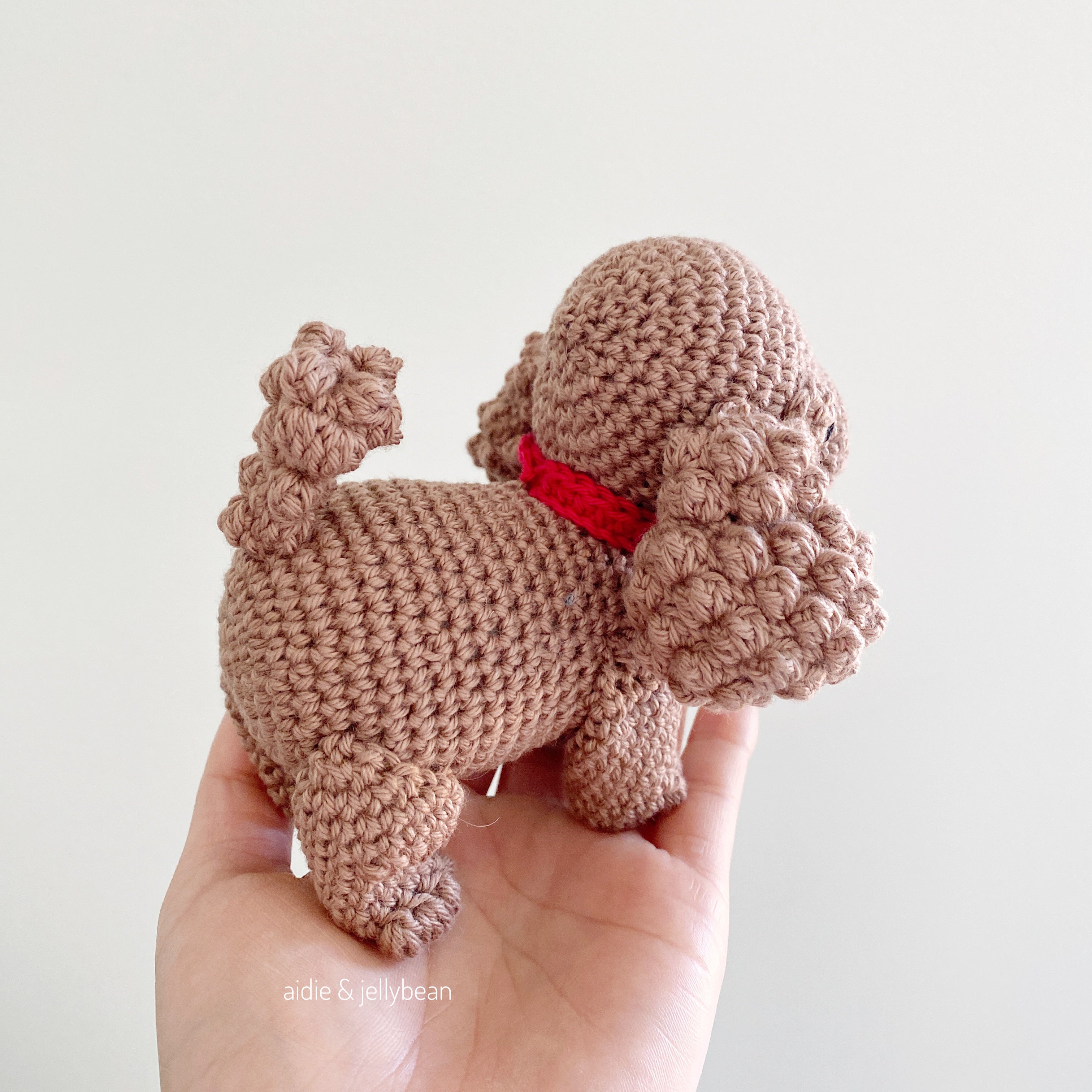 AMIGURUMI PATTERN/ tutorial (English) Amigurumi Cavoodle  - "Millie the Cavoodle Puppy" pdf - US terminology