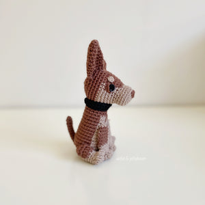AMIGURUMI PATTERN/ tutorial (English) Amigurumi Kelpie - "Cody the Kelpie Puppy" pdf - US terminology