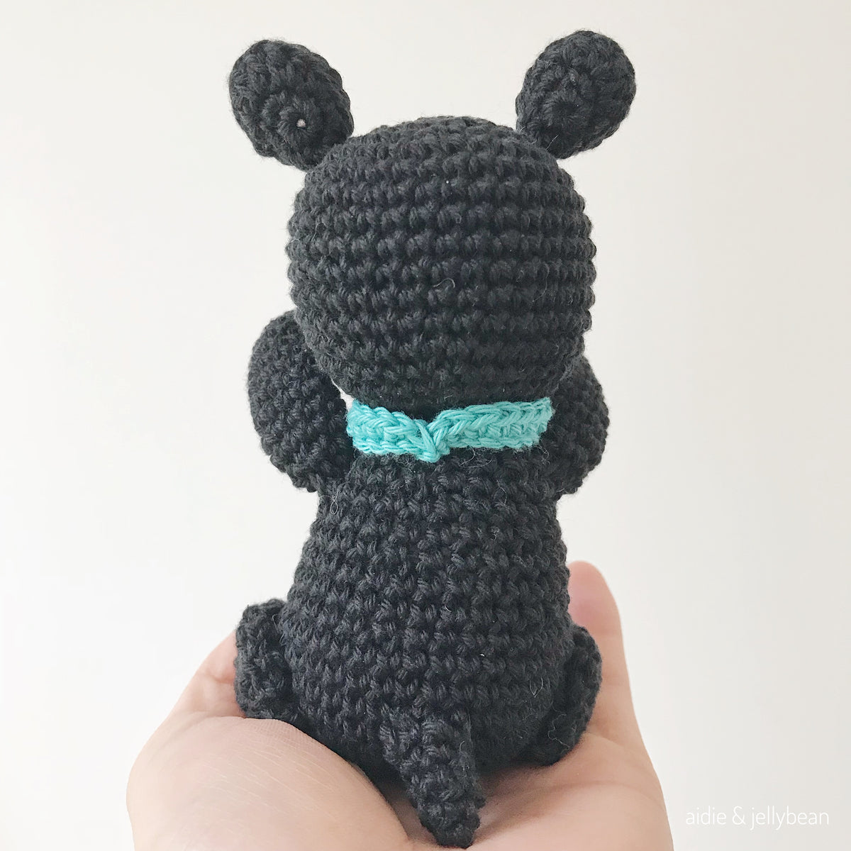 AMIGURUMI PATTERN/ tutorial (English) Amigurumi French Bulldog - "Frankie the French Bulldog Puppy" pdf - US terminology