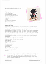 Load image into Gallery viewer, AMIGURUMI PATTERN/ tutorial (English) Amigurumi Bernese Mountain Dog - &quot;Stella the Bernese Mountain Dog Puppy&quot; pdf - US terminology