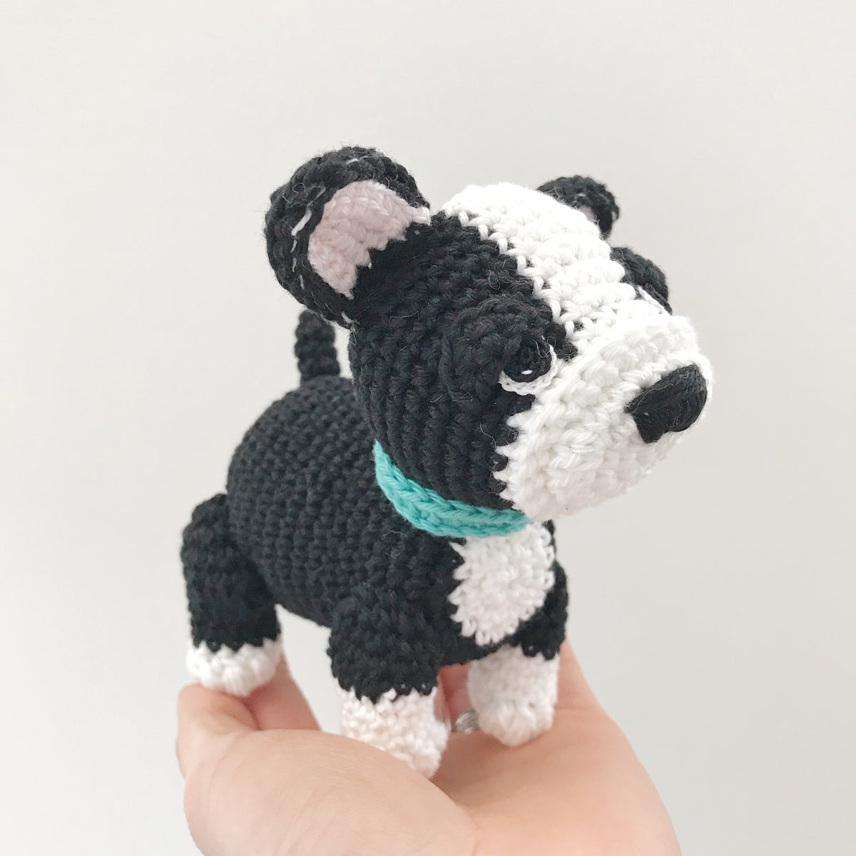 Made to Order BOSTON TERRIER crochet amigurumi