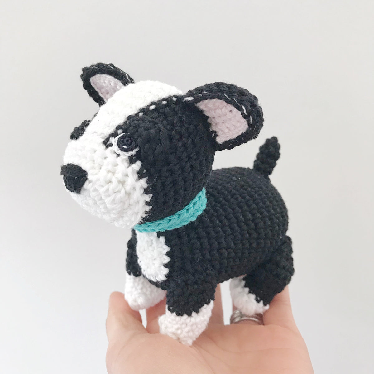 Made to Order BOSTON TERRIER crochet amigurumi