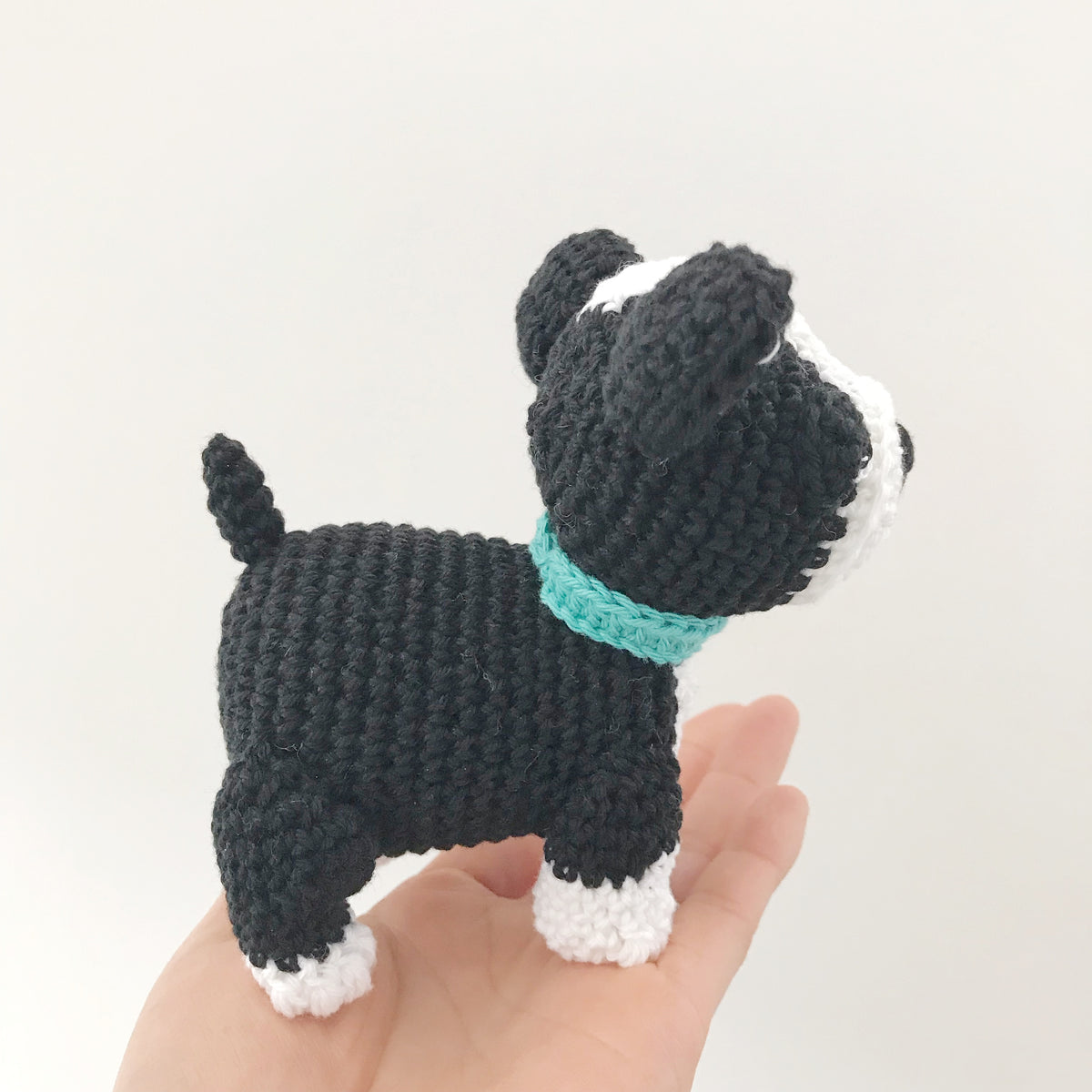 Made to Order BOSTON TERRIER crochet amigurumi