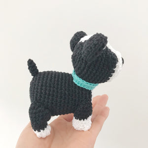 AMIGURUMI PATTERN/ tutorial (English/ Español) Amigurumi Boston Terrier - "Roxie the Boston Terrier Puppy"