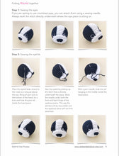 Load image into Gallery viewer, AMIGURUMI PATTERN/ tutorial (English/ Español) Amigurumi Boston Terrier - &quot;Roxie the Boston Terrier Puppy&quot;