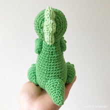 Load image into Gallery viewer, Made to Order DINOSAUR crochet amigurumi