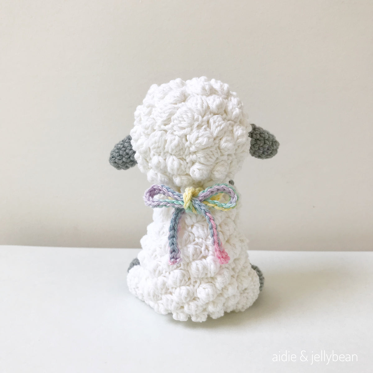 AMIGURUMI PATTERN/ tutorial (English) Amigurumi Sheep - "Jessie the Sheep" pdf - US terminology