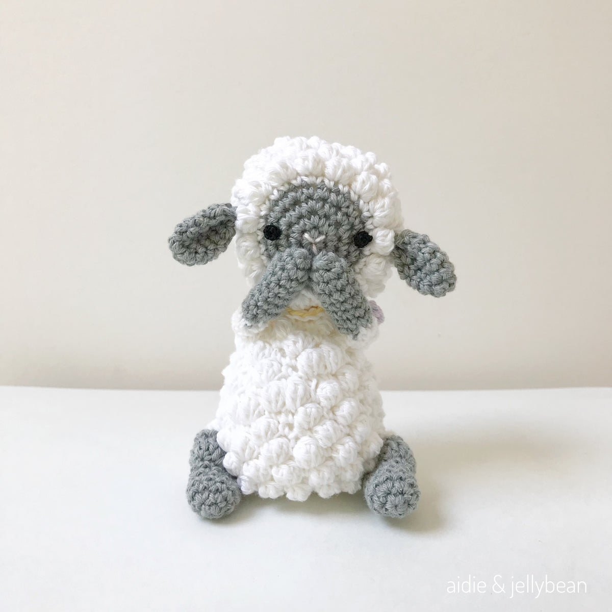 AMIGURUMI PATTERN/ tutorial (English) Amigurumi Sheep - "Jessie the Sheep" pdf - US terminology