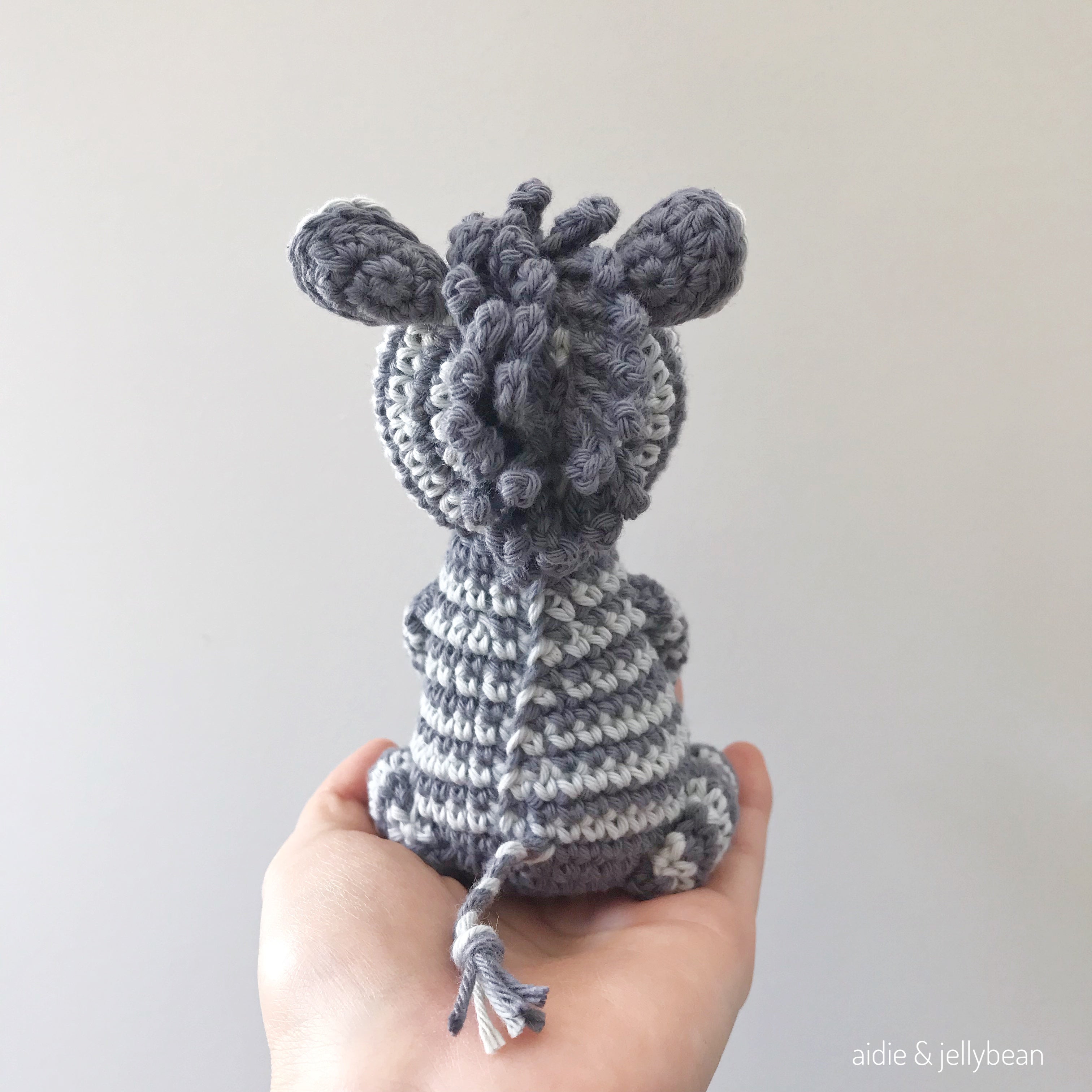 Made to Order LITTLE ZEBRA crochet amigurumi