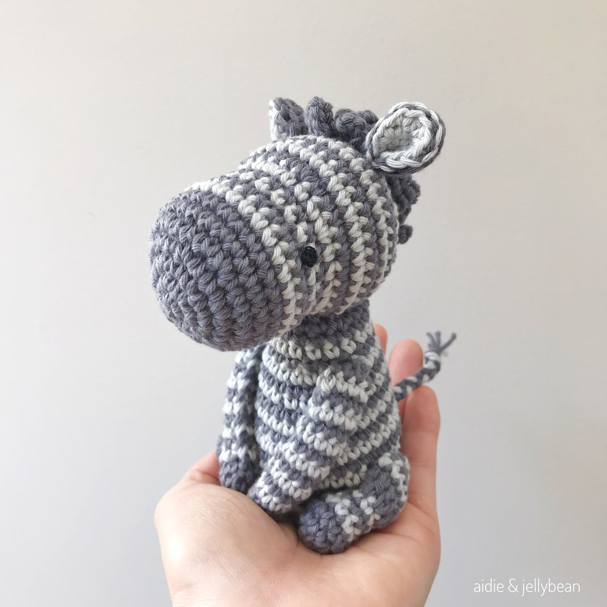 Made to Order LITTLE ZEBRA crochet amigurumi