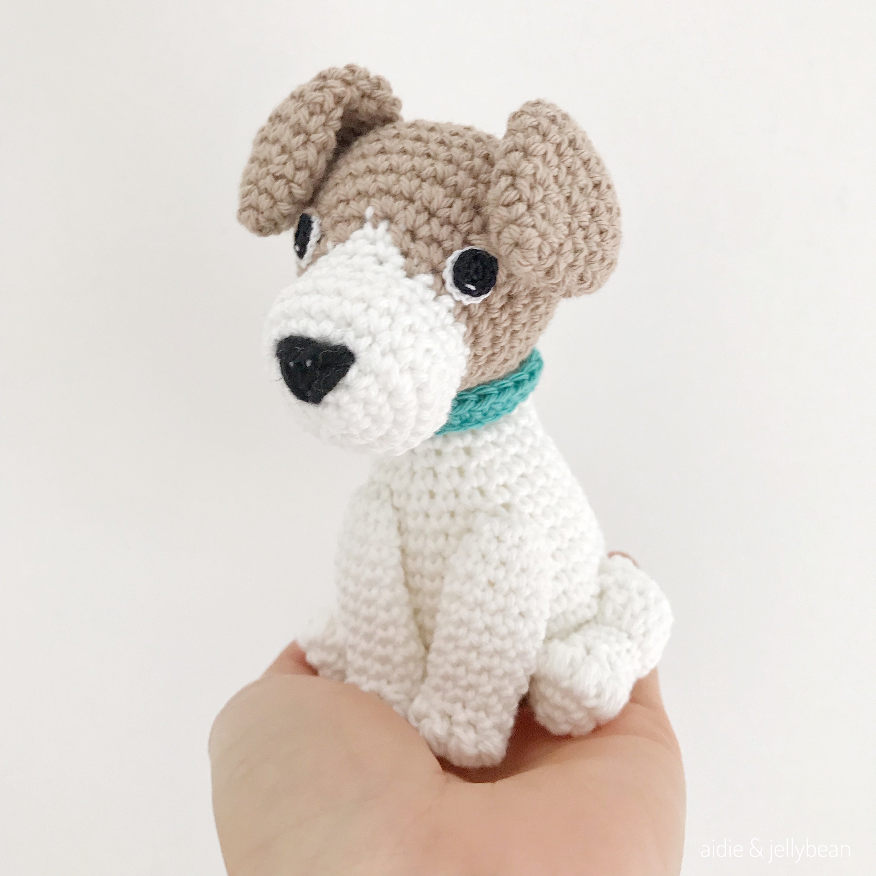 Made to Order JACK RUSSELL crochet amigurumi
