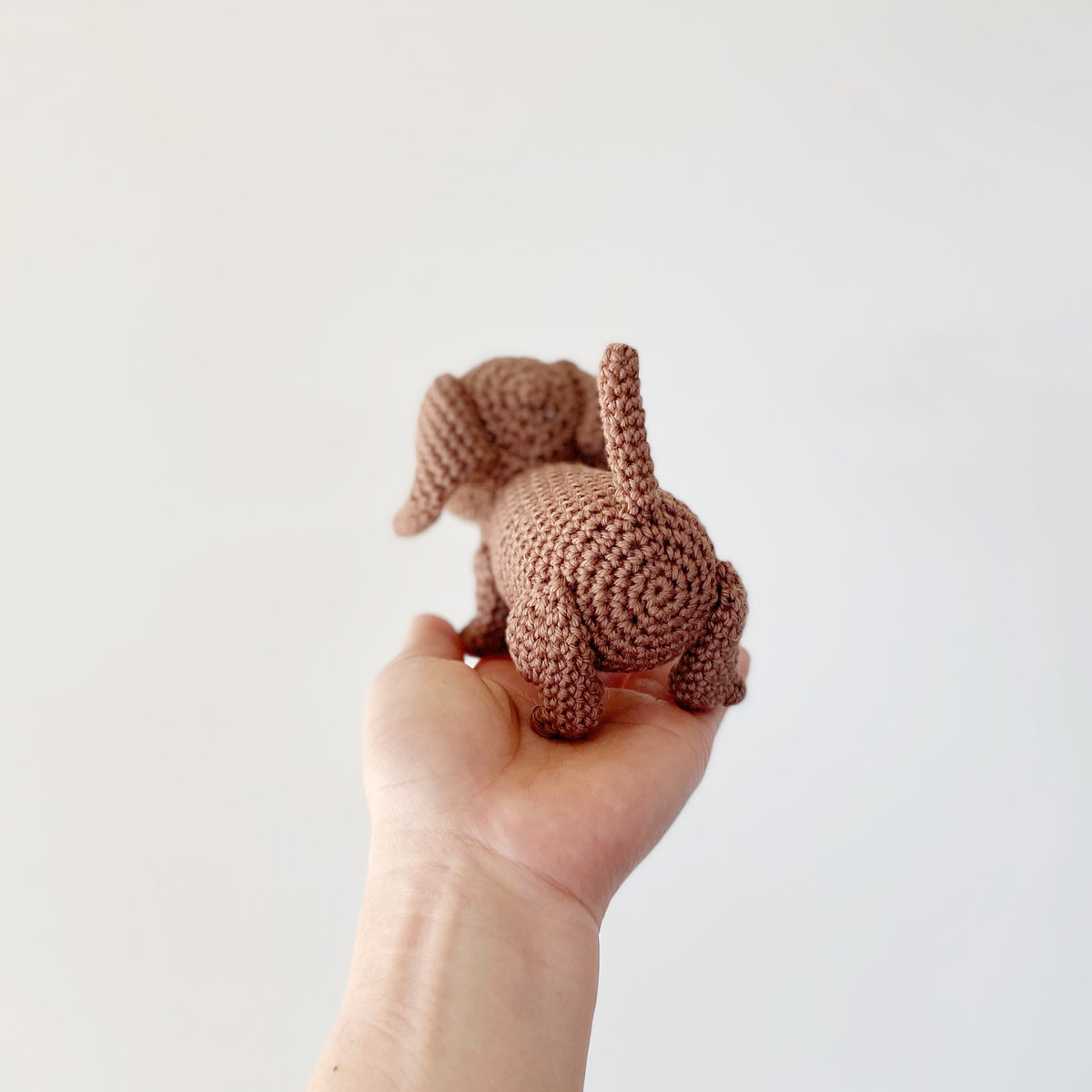 Made to Order MINIATURE DACHSHUND crochet amigurumi