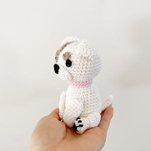 Made to Order PITT BULL crochet amigurumi