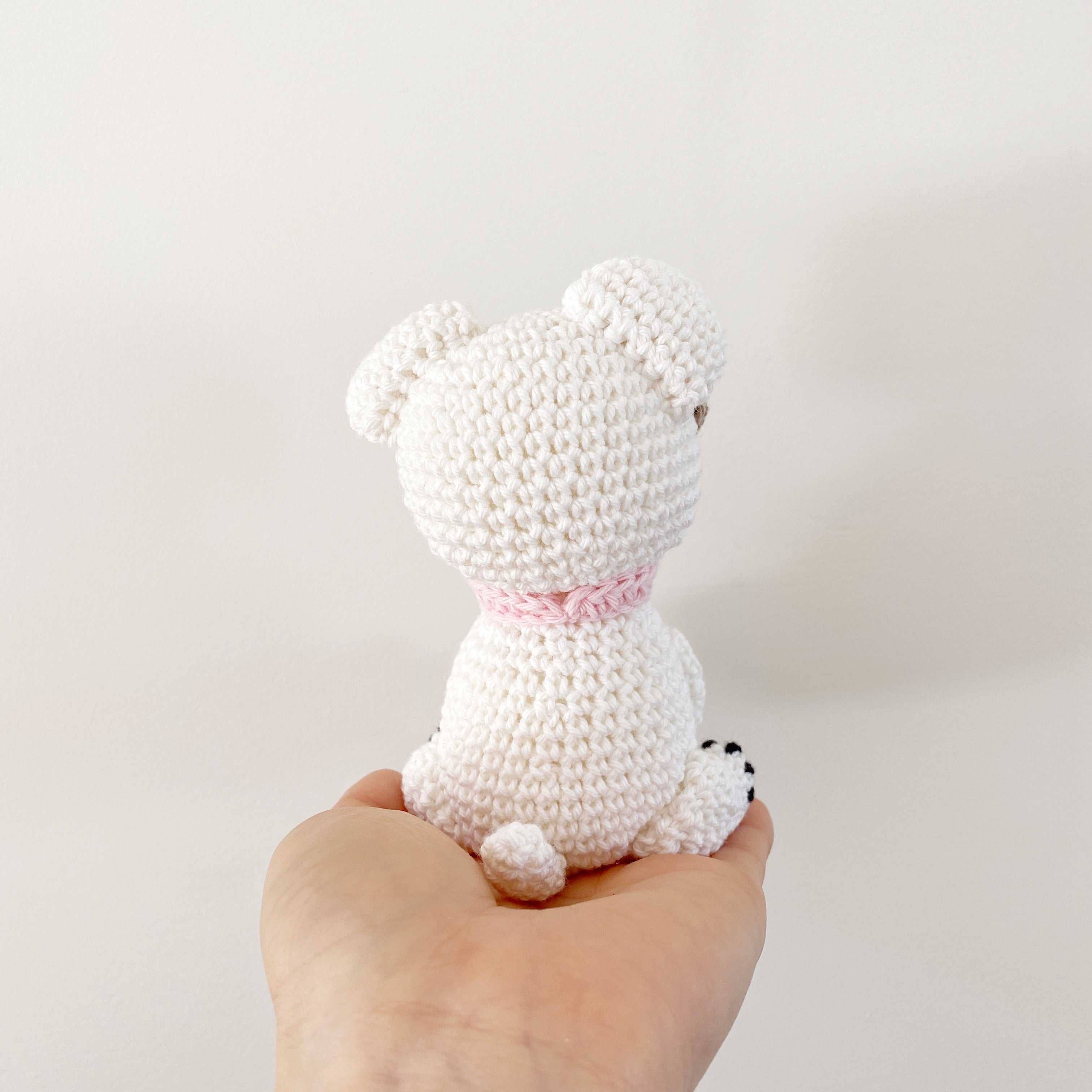 Made to Order PITT BULL crochet amigurumi