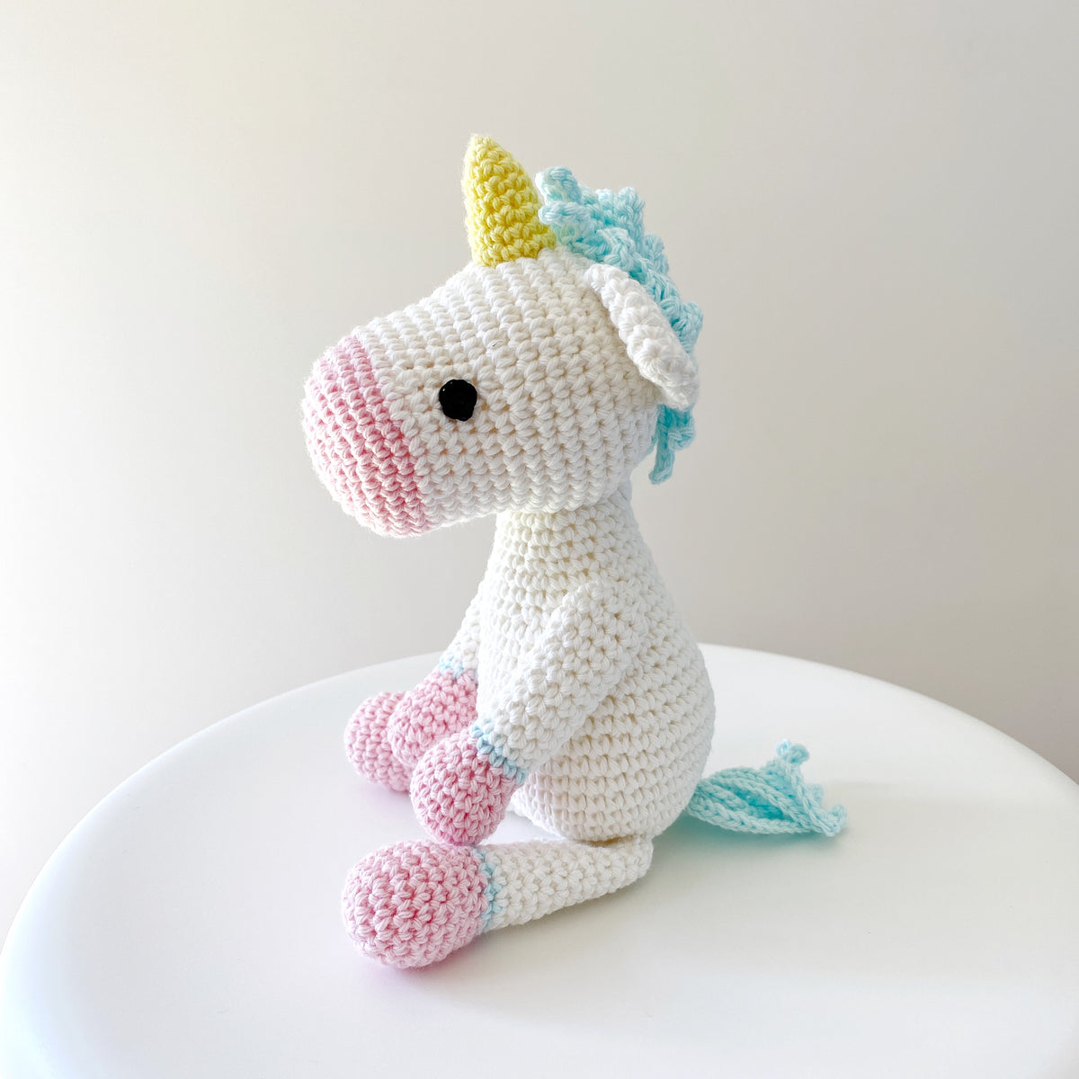 Made to Order LARGE UNICORN crochet amigurumi