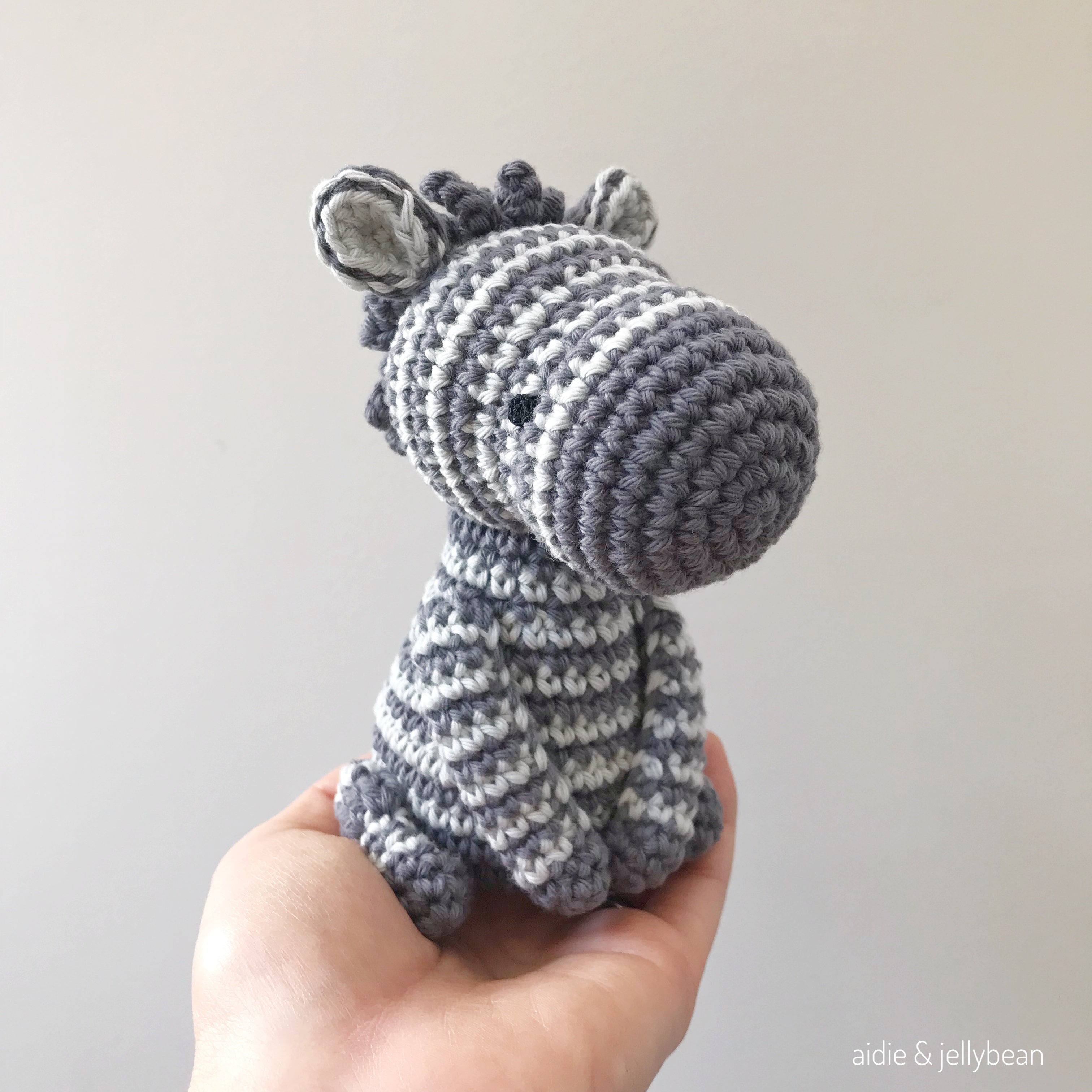 Made to Order LITTLE ZEBRA crochet amigurumi