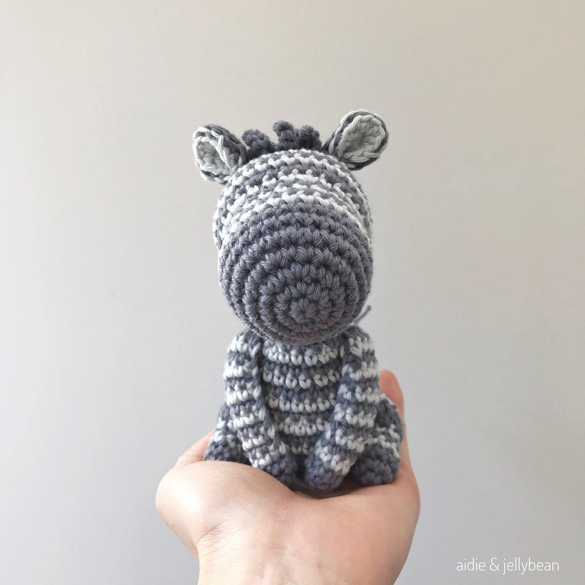 Made to Order LITTLE ZEBRA crochet amigurumi