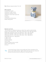 Load image into Gallery viewer, AMIGURUMI PATTERN/ tutorial (English) Amigurumi Teddy Bear &quot;Mr. Teddy Bear&quot; pdf - US terminology