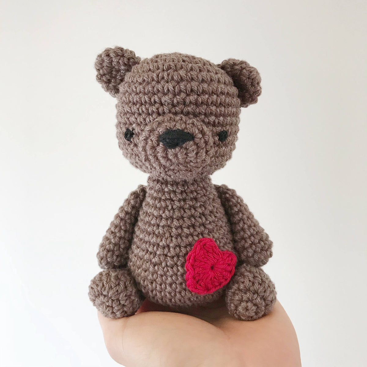 AMIGURUMI PATTERN/ tutorial (English) Amigurumi Teddy Bear "The Little Teddy Bear" pdf - US terminology