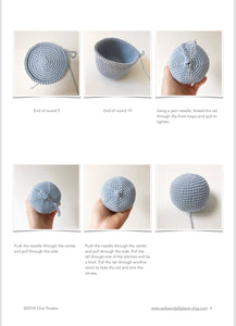AMIGURUMI PATTERN/ tutorial (English) Amigurumi Teddy Bear "Mr. Teddy Bear" pdf - US terminology