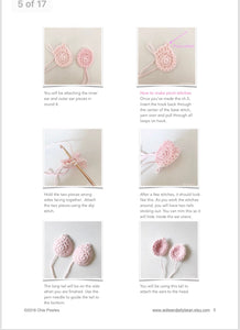 AMIGURUMI PATTERN/ tutorial (English) Amigurumi Pig - "The Pig Prince" pdf - US terminology