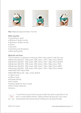 Load image into Gallery viewer, AMIGURUMI PATTERN/ tutorial (English) Amigurumi Cow &quot;Egg Shaped Animals - Mr. Cow&quot; pdf - US terminology